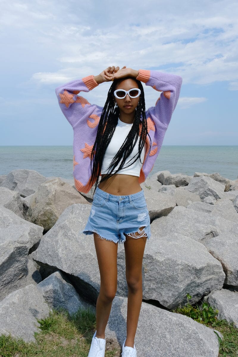 Soft Serve Puff Frame Sunglasses Sunglasses mure + grand