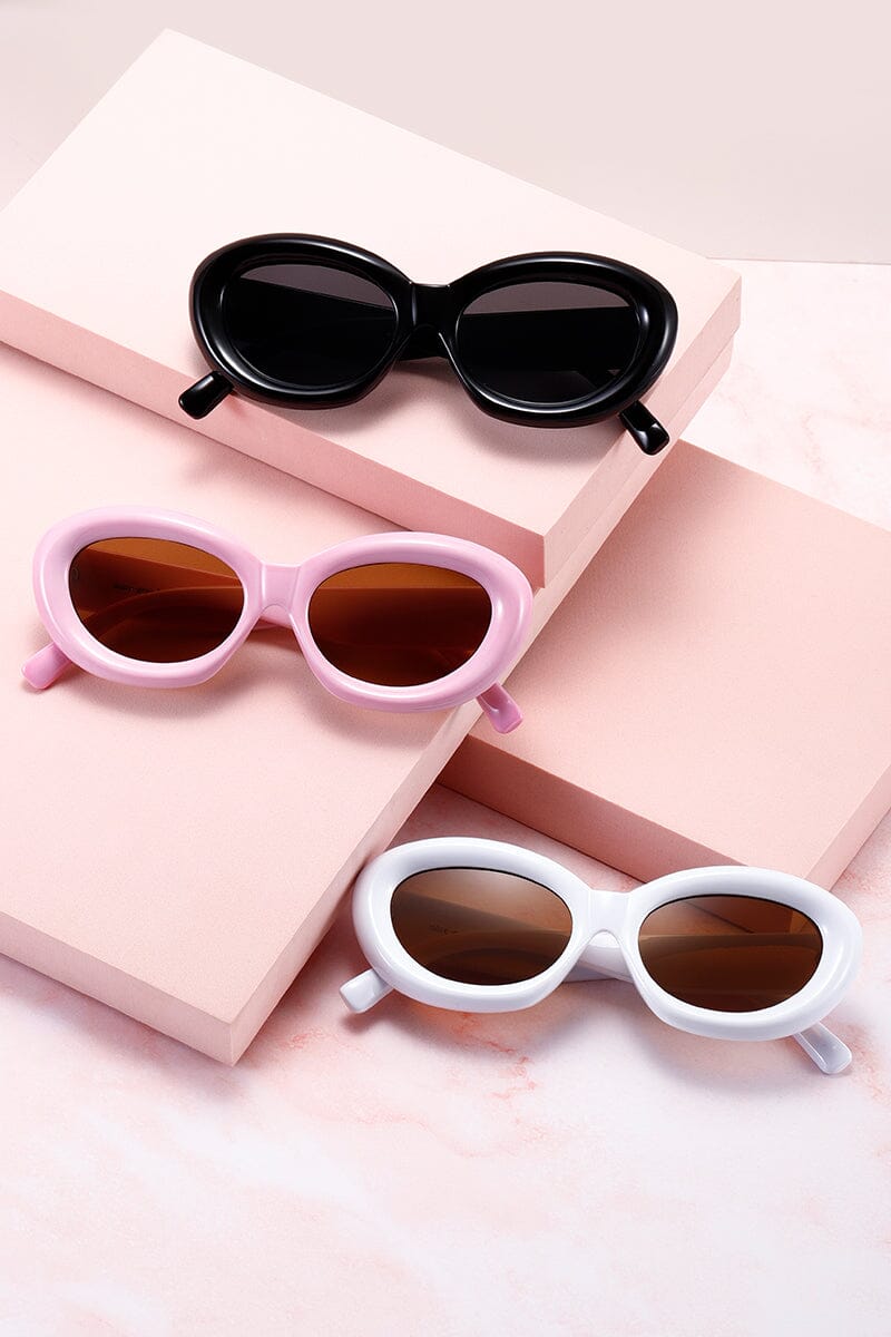 Soft Serve Puff Frame Sunglasses Sunglasses mure + grand
