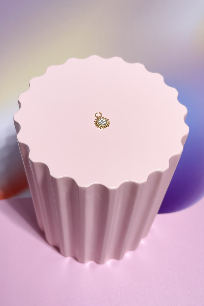 Sun Sterling Silver Dangle Charm Earrings Mulberry & Grand