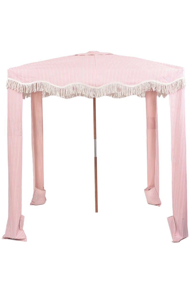The Premium Cabana in Pink Stripe Cabana Business & Pleasure Co.