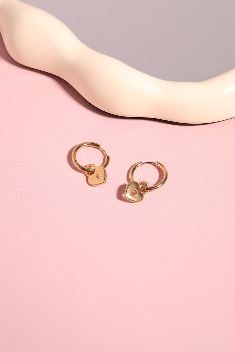 Throw Away the Key Charm Dangle Earrings Earrings mure + grand