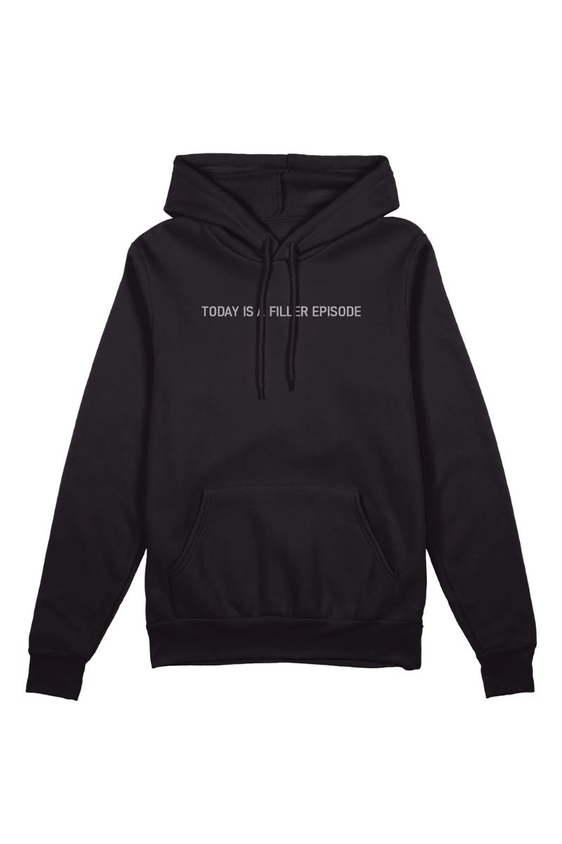 Today is a Filler Episode Embroidered Hoodie Mure + Grand Black XS