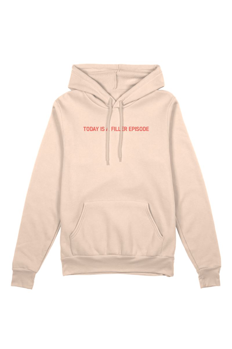 Today is a Filler Episode Embroidered Hoodie Mure + Grand Pink XS