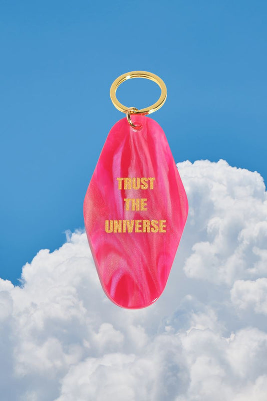 Trust the Universe Motel Keychain Keychain mure + grand
