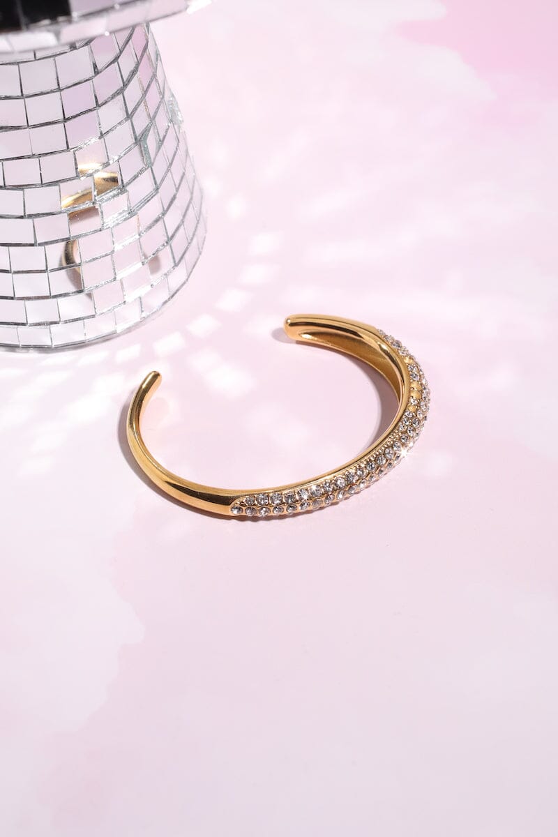 Twinkle Crystal Bangle Bracelet Bracelet mure + grand