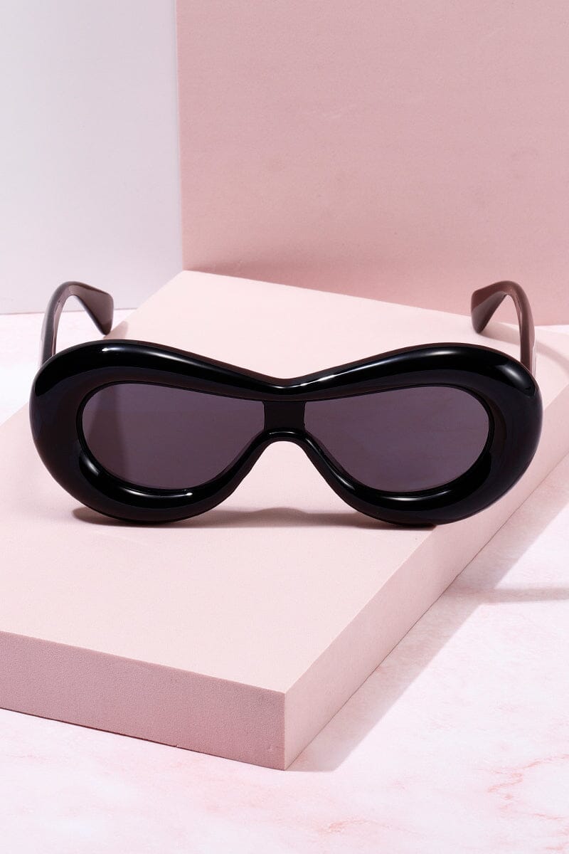 Two Scoops Puff Frame Sunglasses Sunglasses mure + grand