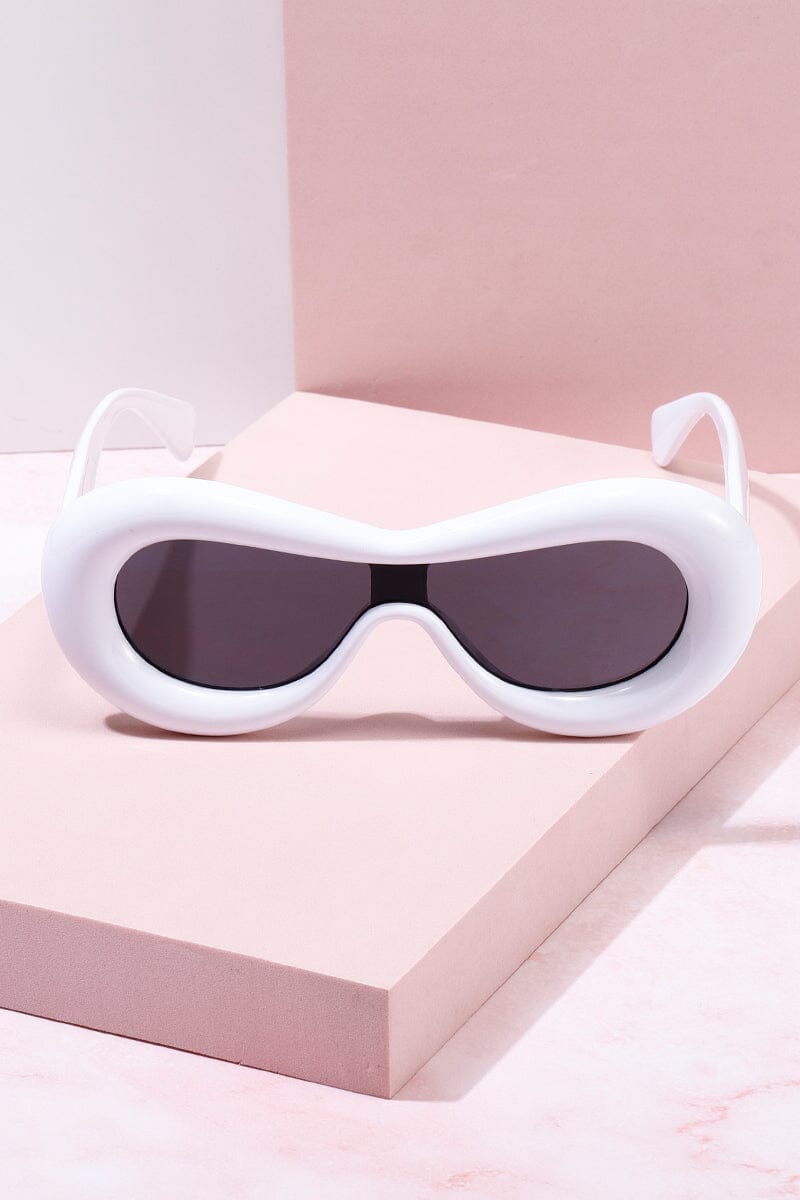 Two Scoops Puff Frame Sunglasses Sunglasses mure + grand