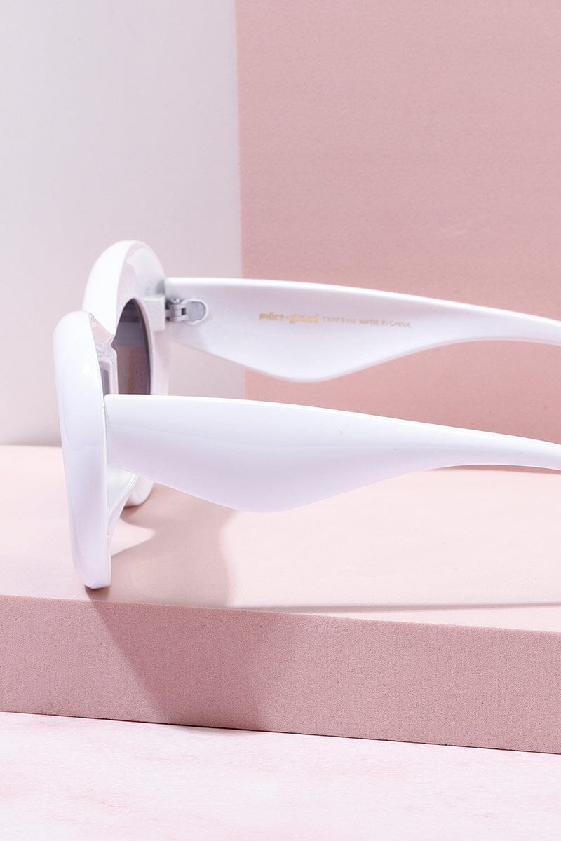 Two Scoops Puff Frame Sunglasses Sunglasses mure + grand