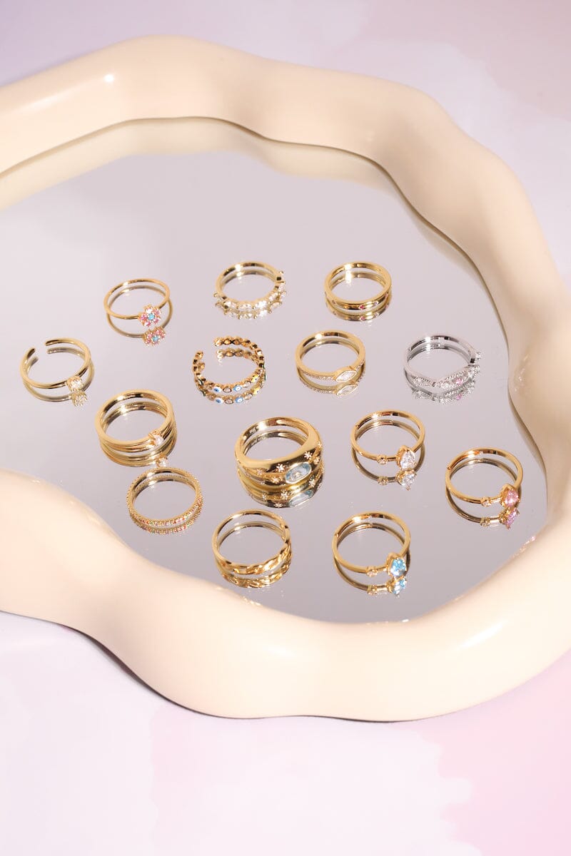 Venus Pearl Sterling Silver Ring Rings mure + grand