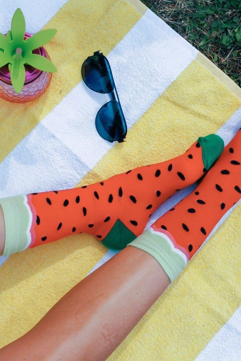 Watermelon Socks Socks Mulberry & Grand