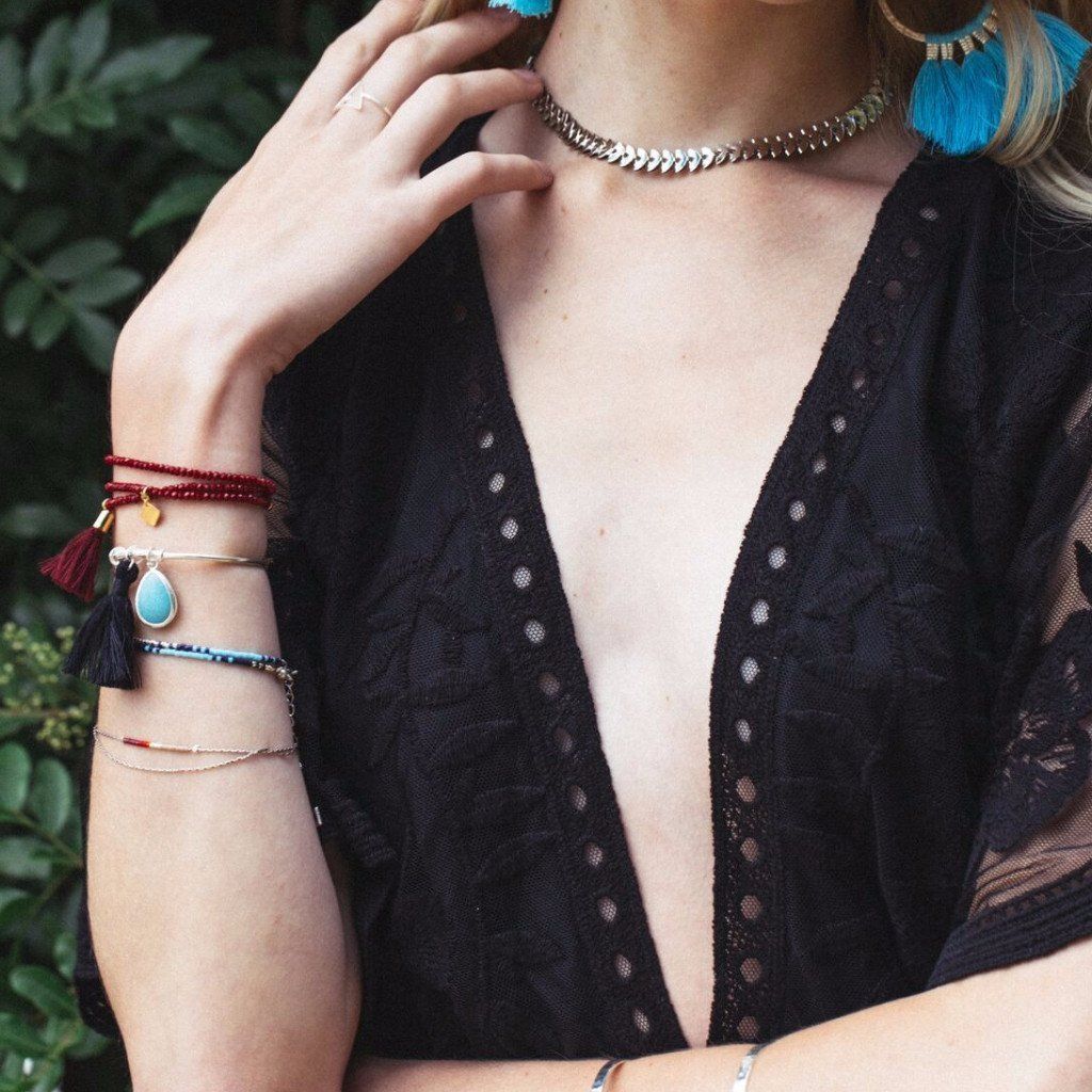 Wrap Tassel Bracelet