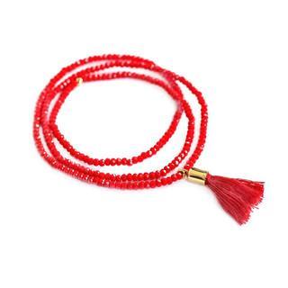 Wrap Tassel Bracelet