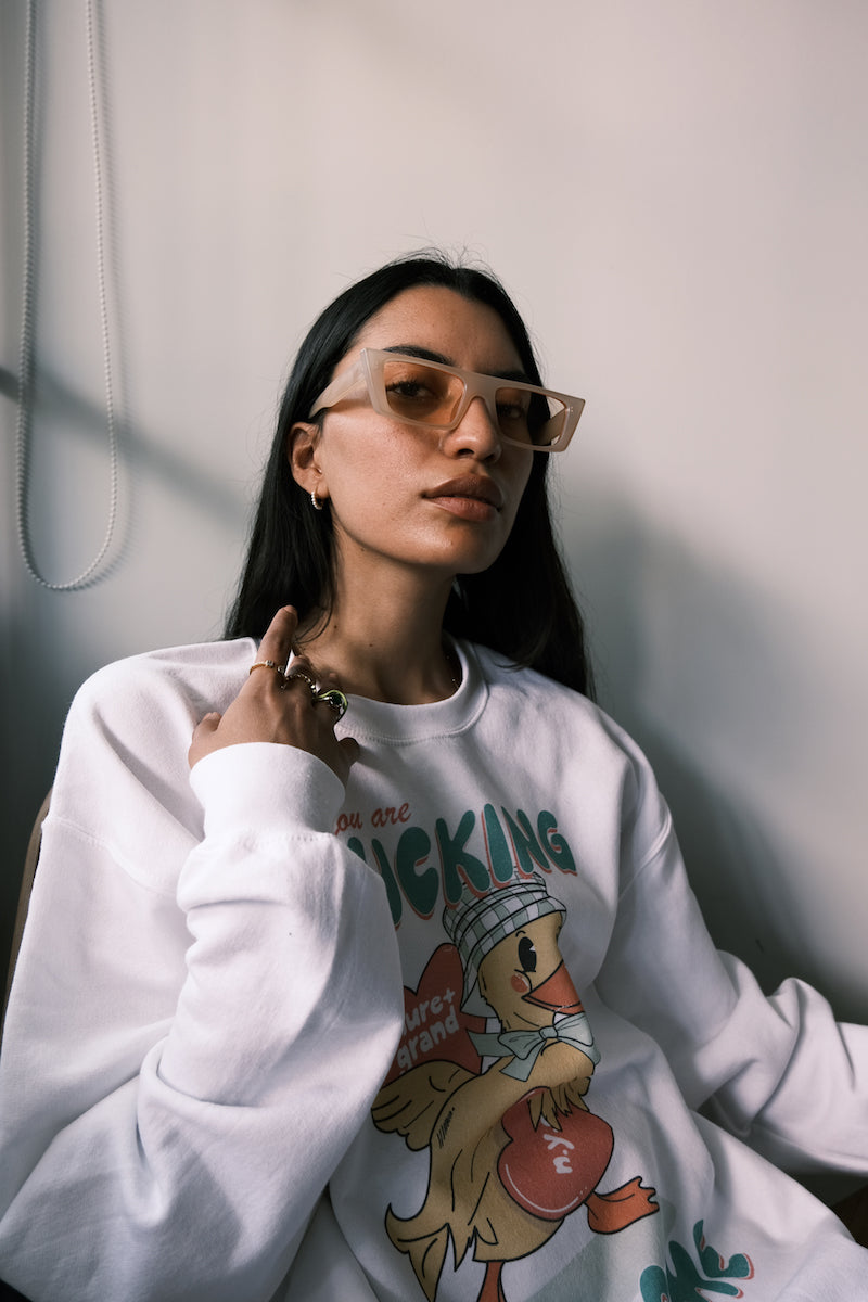 You Are Ducking Awesome Sweatshirt sweatshirt Mure + Grand