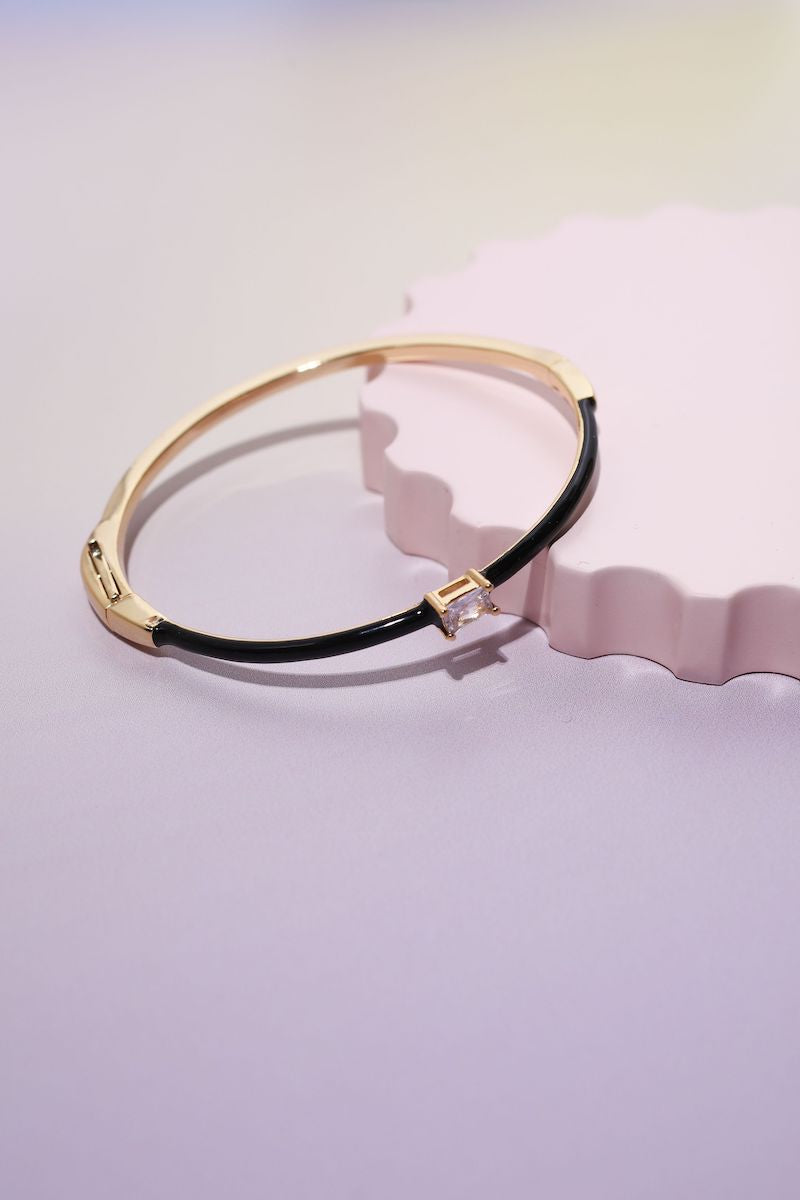 You're a Gem Bangle Bracelet Mure + Grand Black