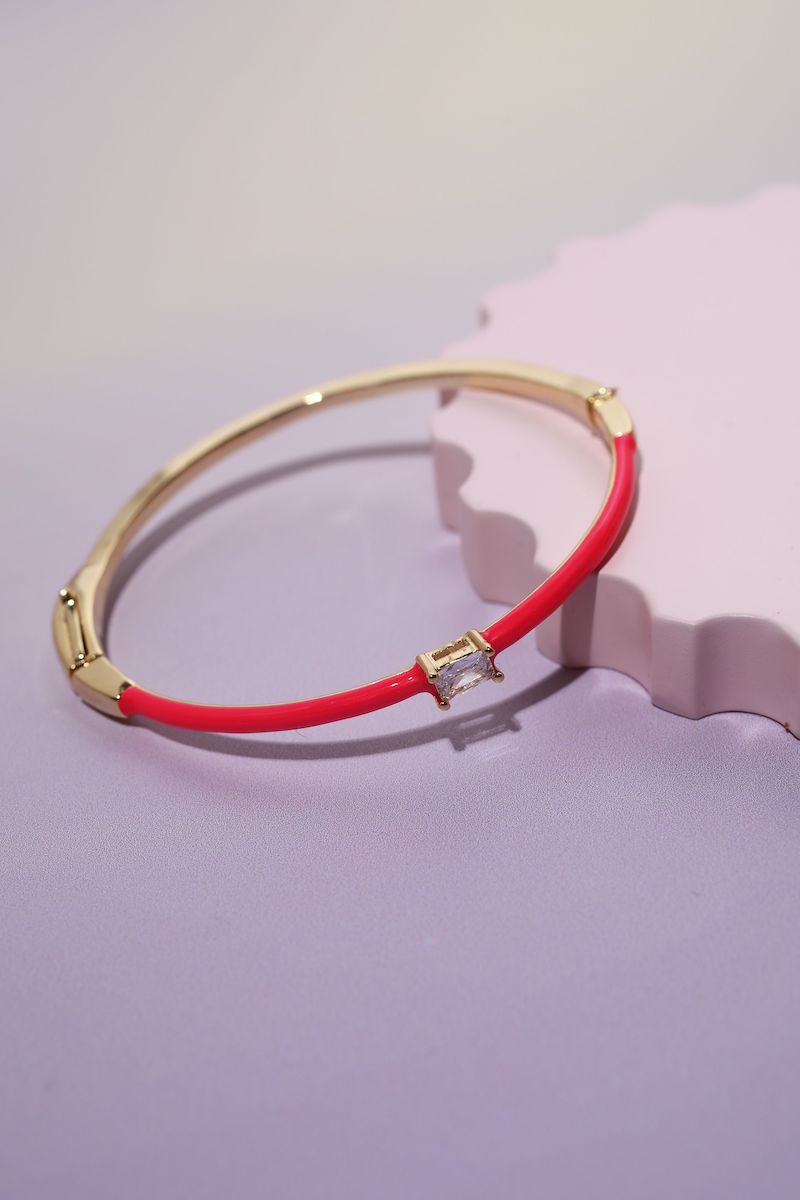 You're a Gem Bangle Bracelet Mure + Grand Pink