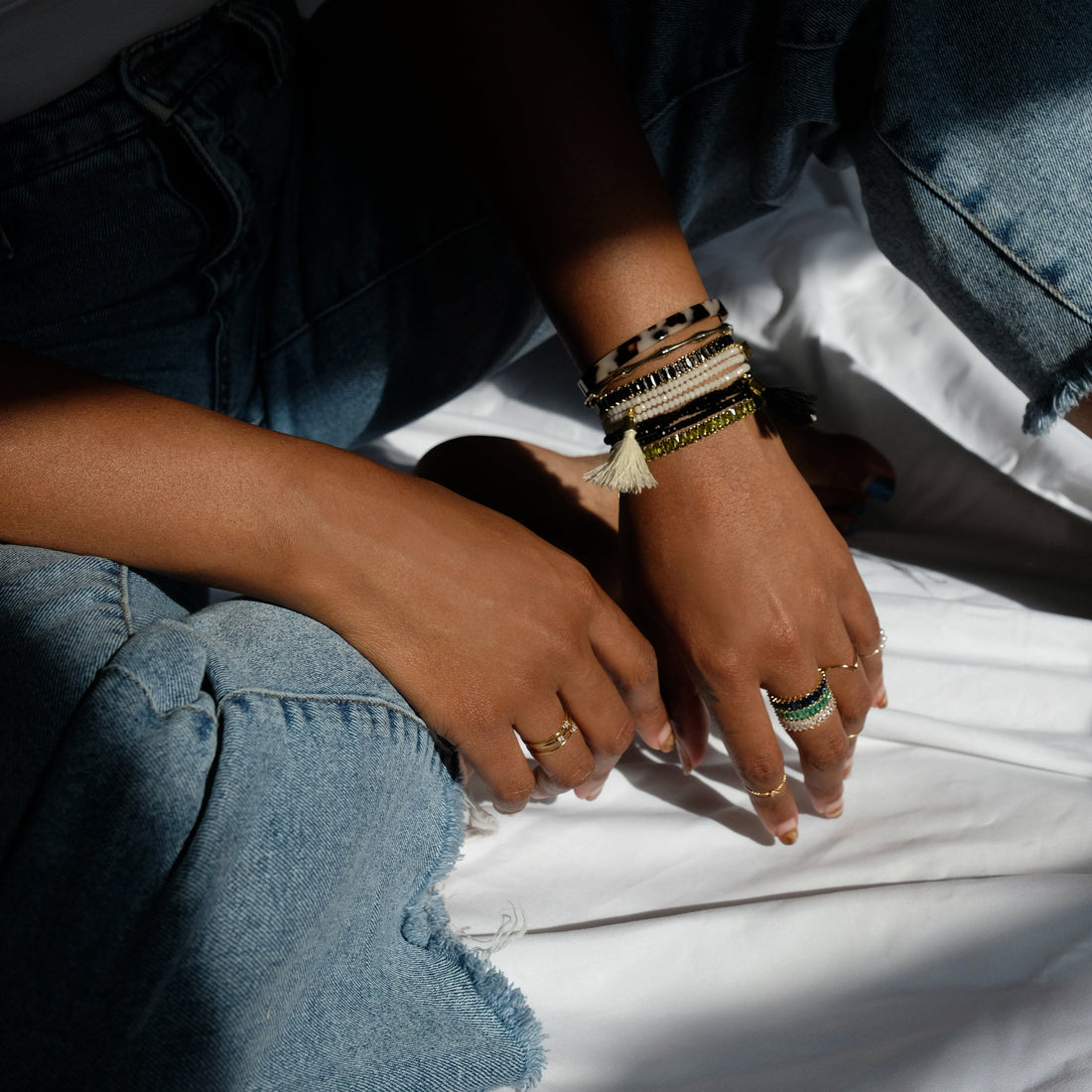 Victoria from @thevicstyles Styles our FW19 Jewelry Collection