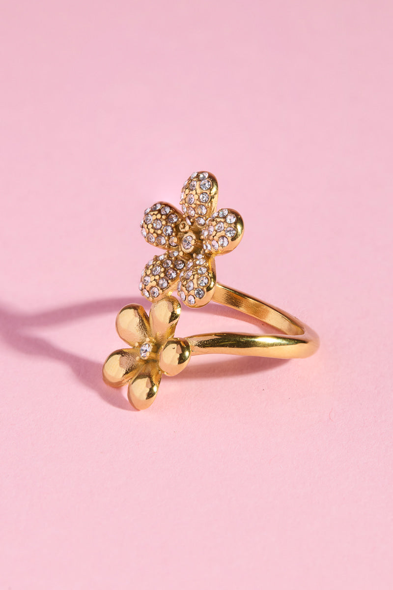 Blooming All Around Stacking Ring