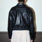 Umay Sofe Pu Bomber Jacket