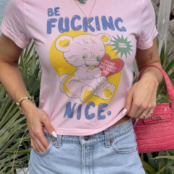 Be F*ing Nice Tshirt