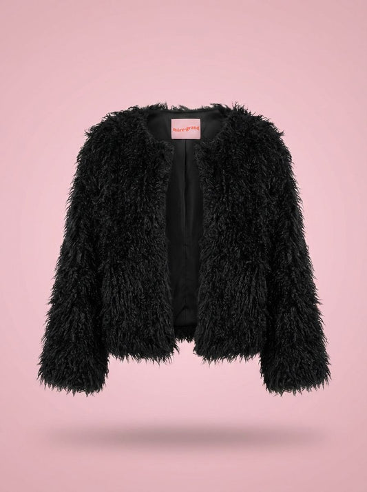 Addison Faux Fur Jacket Clothing mure + grand 