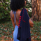 Adeline Open Back Maxi Dress Clothing Mure + Grand 