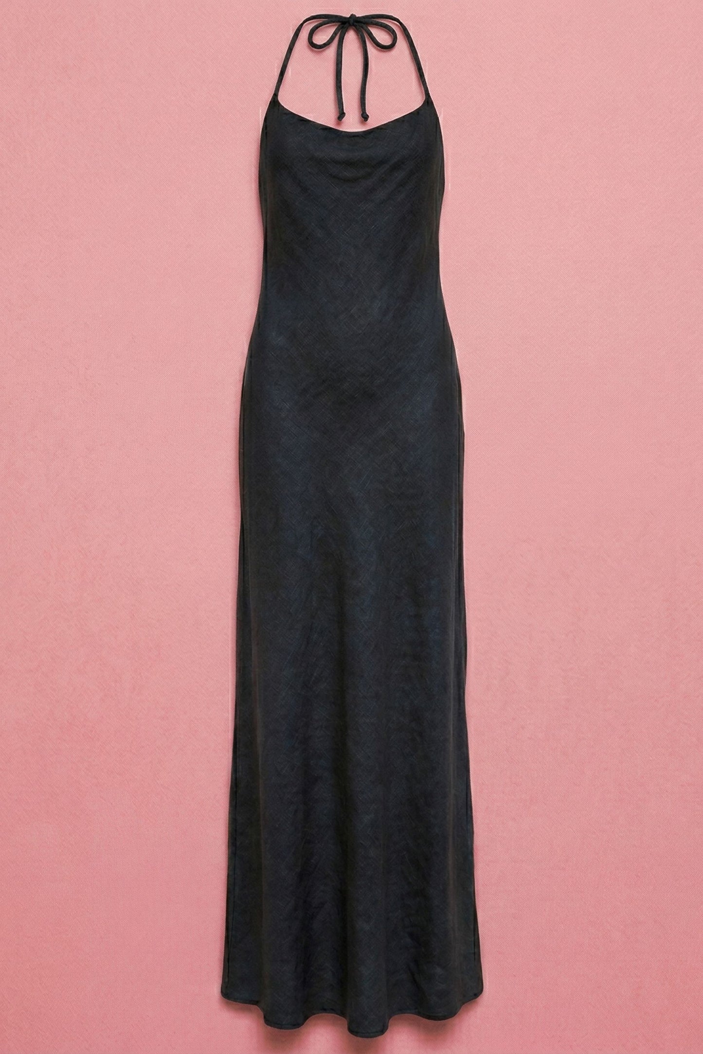 Adeline Open Back Maxi Dress Clothing Mure + Grand Black S 