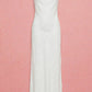 Adeline Open Back Maxi Dress Clothing Mure + Grand White S 