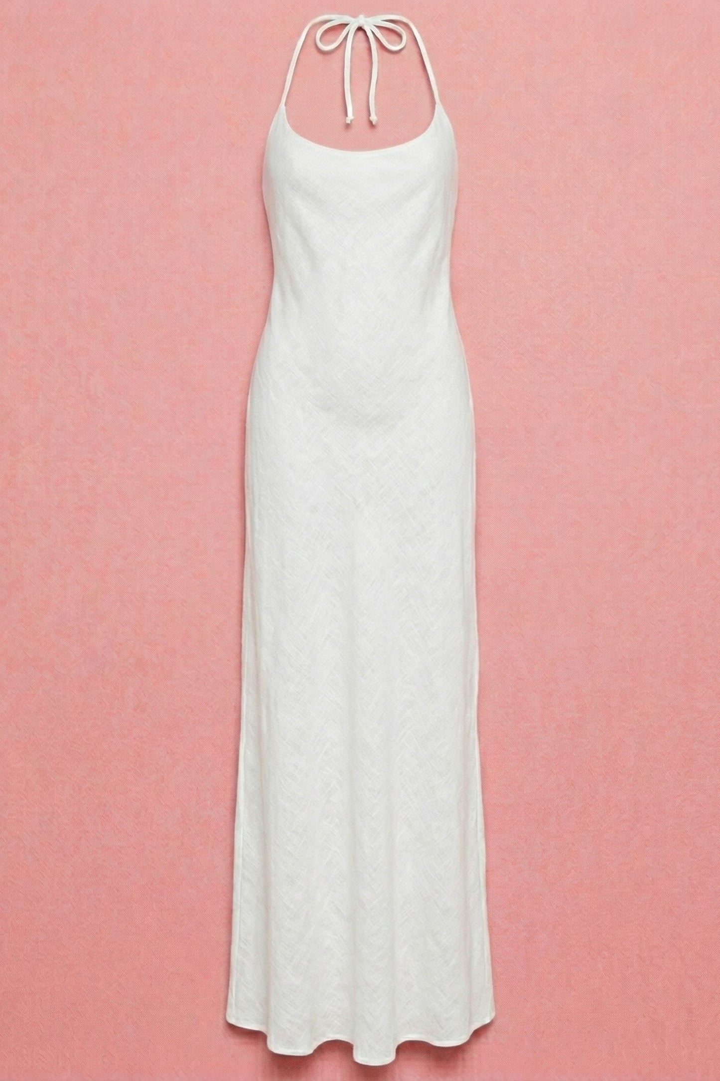 Adeline Open Back Maxi Dress Clothing Mure + Grand White S 