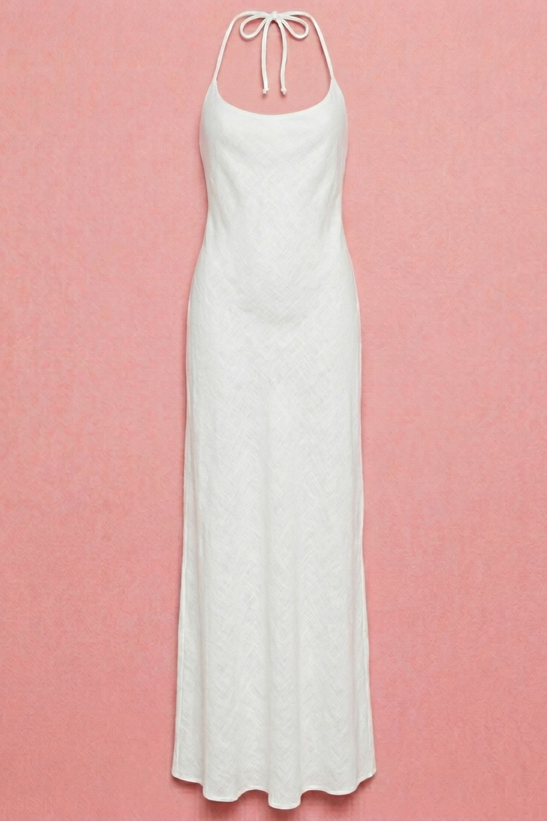 Adeline Open Back Maxi Dress Clothing Mure + Grand White S 