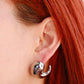 Aiden Bauble Statement Earrings Earrings mure + grand Silver 