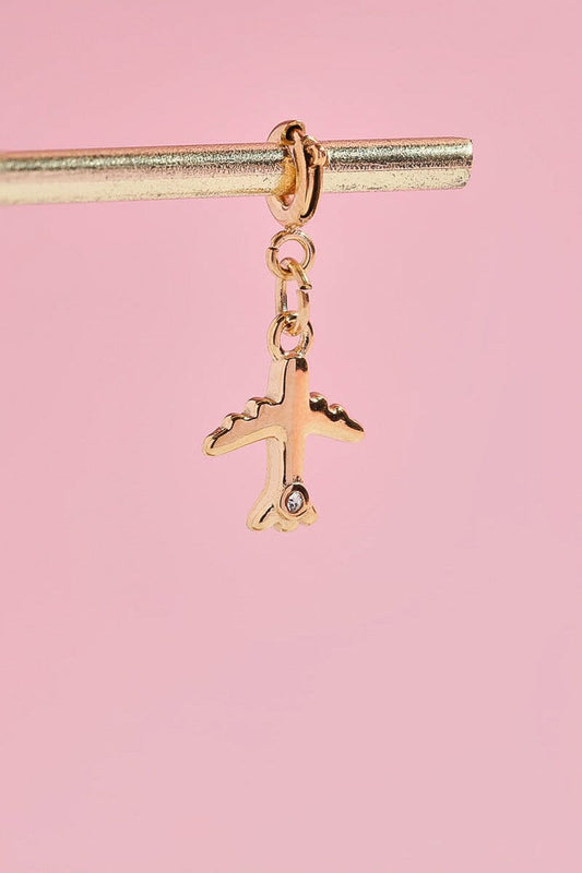 Airplane Charm With Spring Clip Charm with Spring Clip Mure + Grand 
