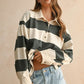 Aisha Long Sleeve Wide Panel Knitted Sweatshirt Clothing Pretty Garbage 