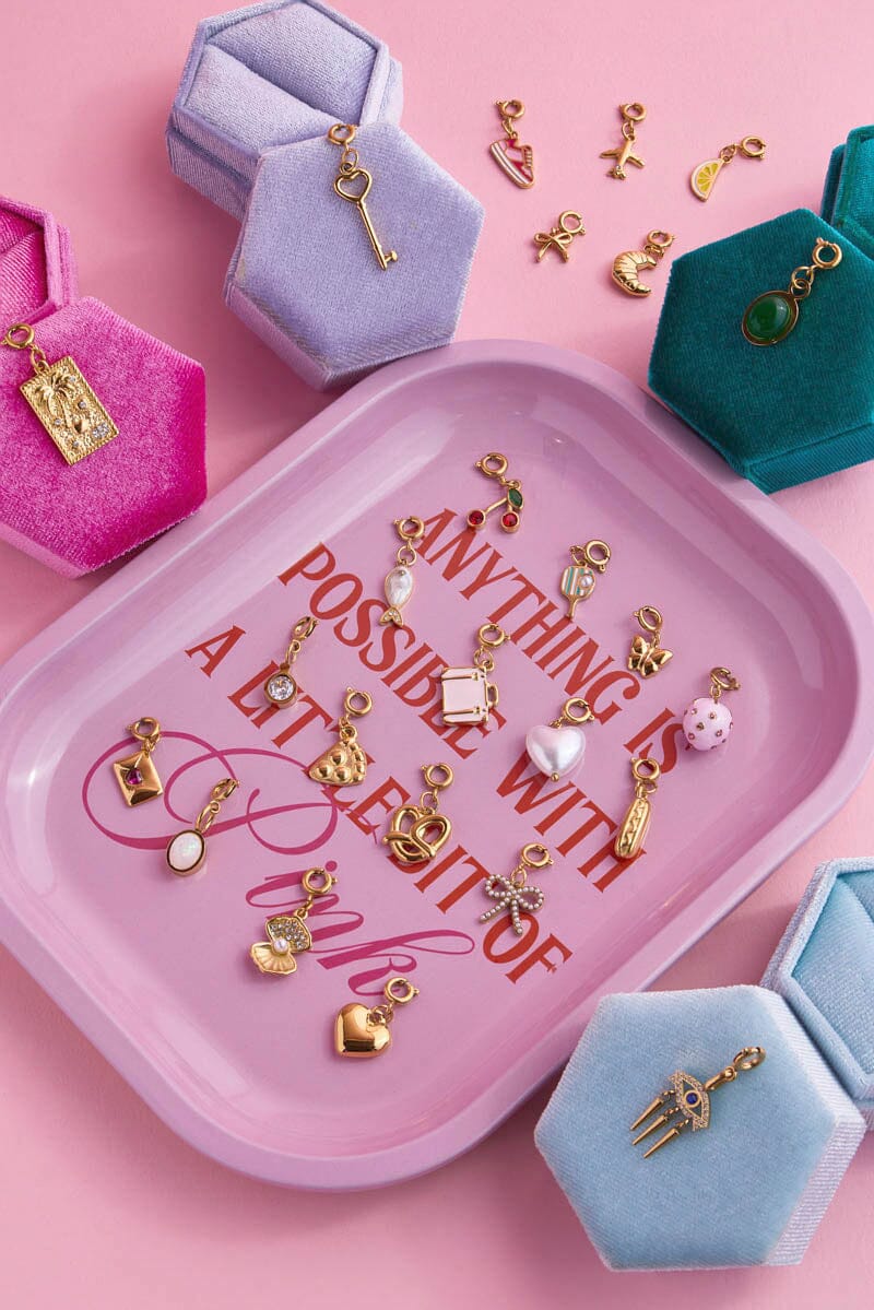 Akik Charm With Spring Clip Mure + Grand 
