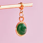 Akik Charm With Spring Clip Mure + Grand 
