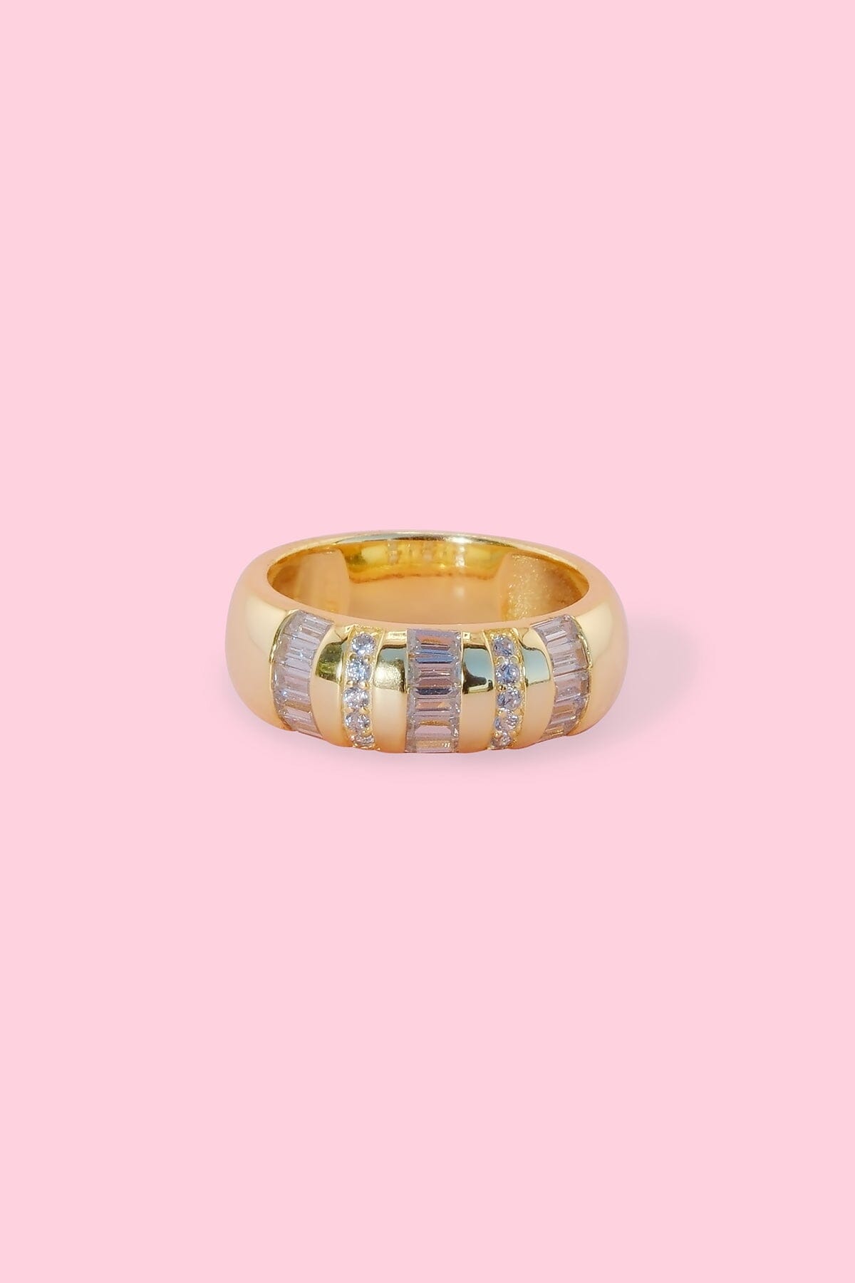 Aleksia Sterling Silver RingMure + Grand