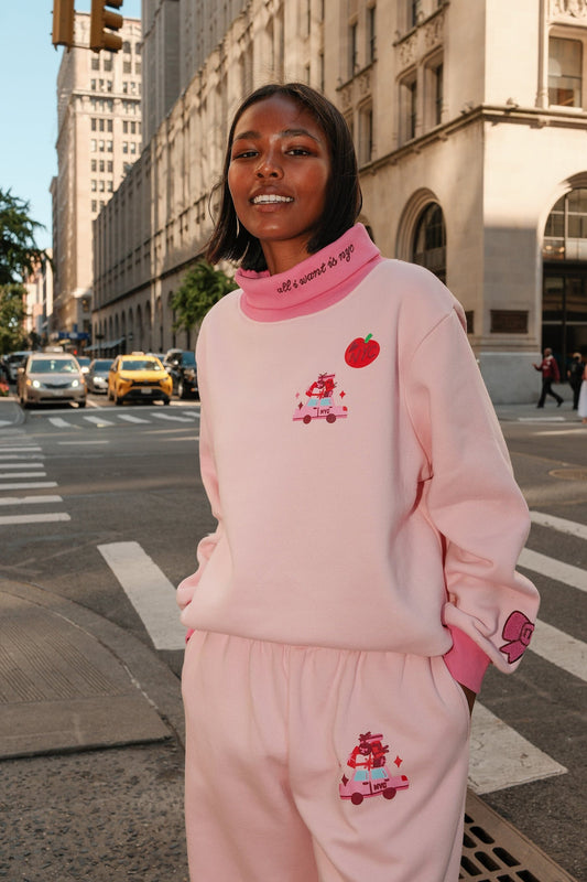 All I Want is NYC Rollneck SweatshirtMure + Grand