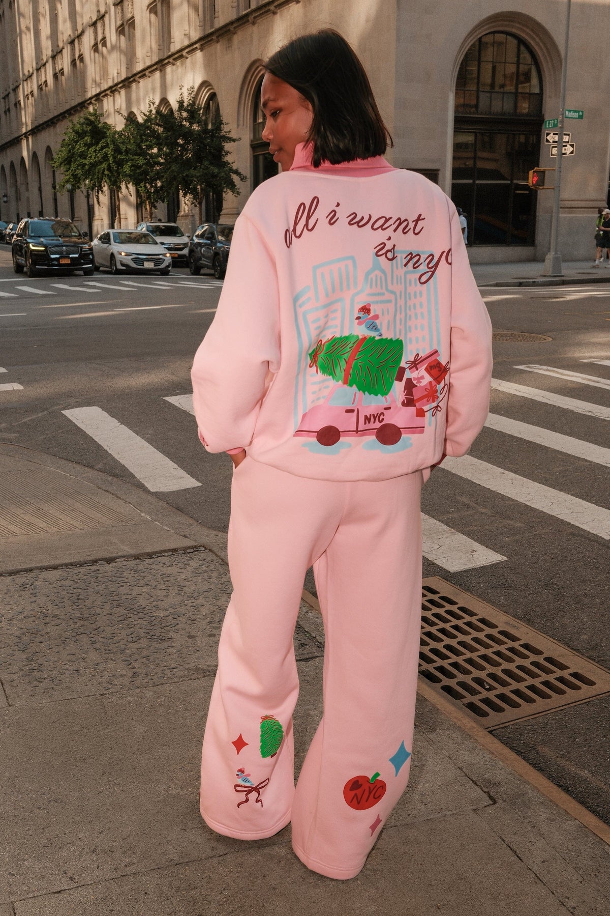 All I Want is NYC Rollneck SweatshirtMure + Grand