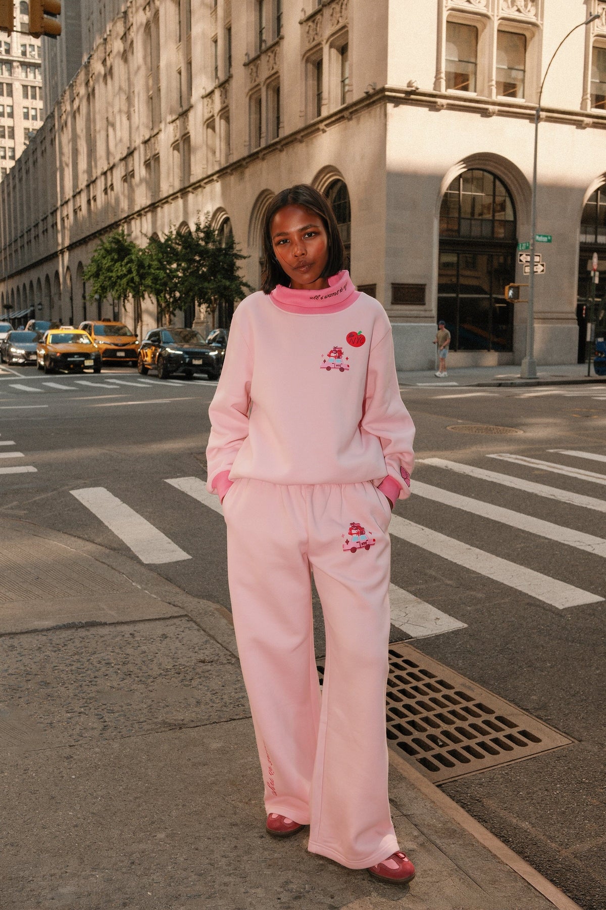 All I Want is NYC Rollneck SweatshirtMure + Grand
