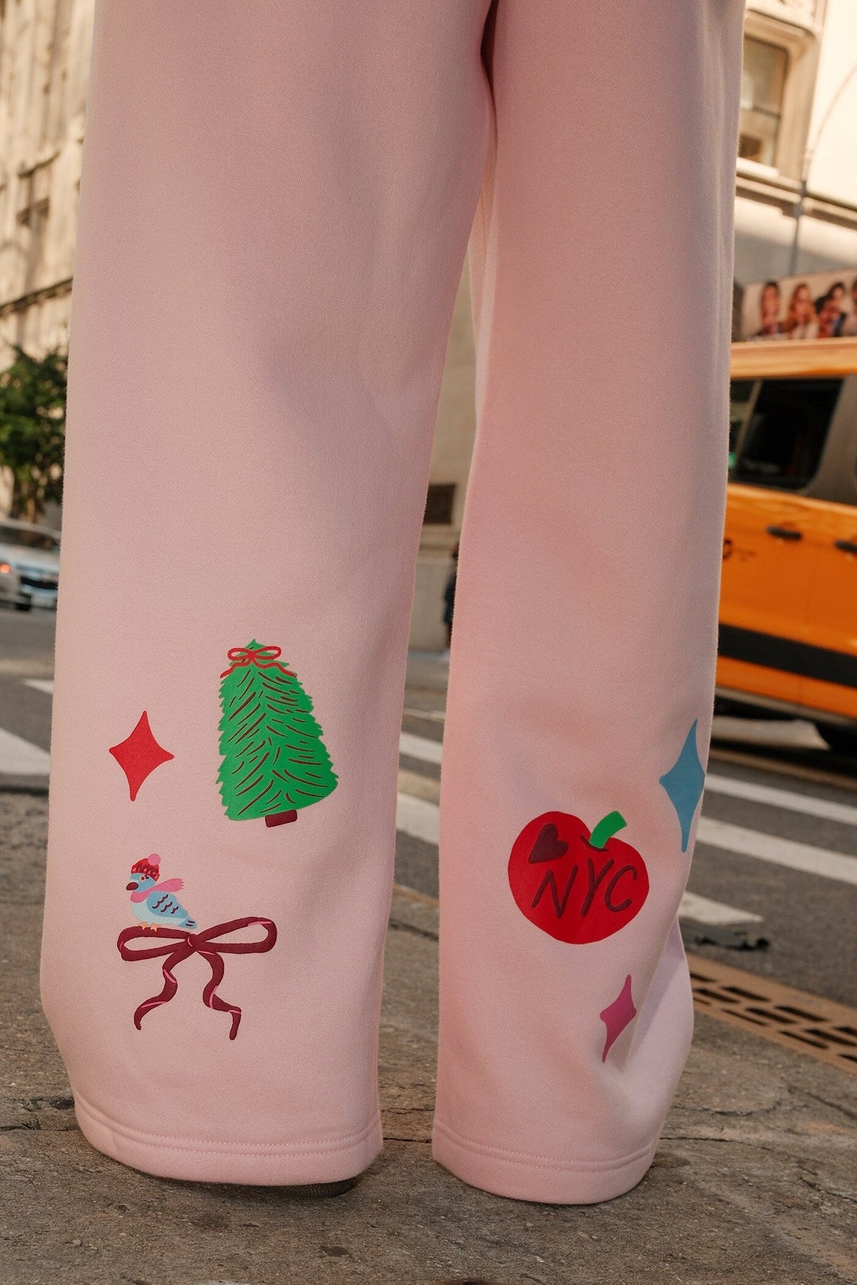 All I Want is NYC Wide Leg SweatpantsMure + Grand