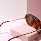 Always Out East Oversized Frame Sunnies Sunglasses mure + grand 