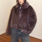Amara Faux Fur Jacket Clothing BAILEY ROSE 