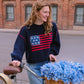Americana Knit Pullover Sweater Sweater mure + grand 