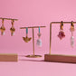 Angel Baby Charm Dangle Earrings Earrings mure + grand 