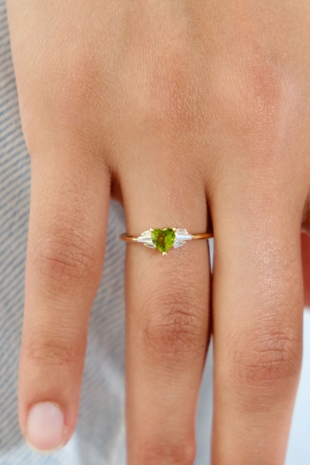 Angel Heart Sterling Silver RingMure + Grand
