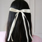 Angelina Bow Hair Clip Hair Accessory mure + grand Beige 