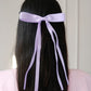 Angelina Bow Hair Clip Hair Accessory mure + grand Purple 