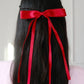 Angelina Bow Hair Clip Hair Accessory mure + grand Red 