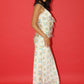 Aoife Lace Trim Floral Front Tie Maxi Dress Clothing Bailey Rose 