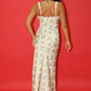 Aoife Lace Trim Floral Front Tie Maxi Dress Clothing Bailey Rose 