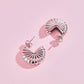 Aurora Shell Statement Earrings Earrings mure + grand Silver 